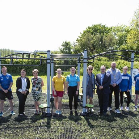 Greenhill Outdoor Improvement topped off with open air gym