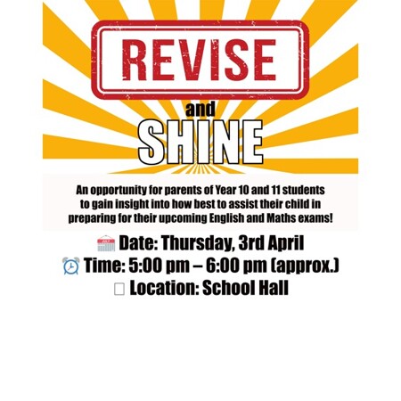 Revise and Shine